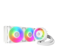 Arctic Liquid Freezer III ARGB White 240 2x120mm - 1224979 - zdjęcie 1